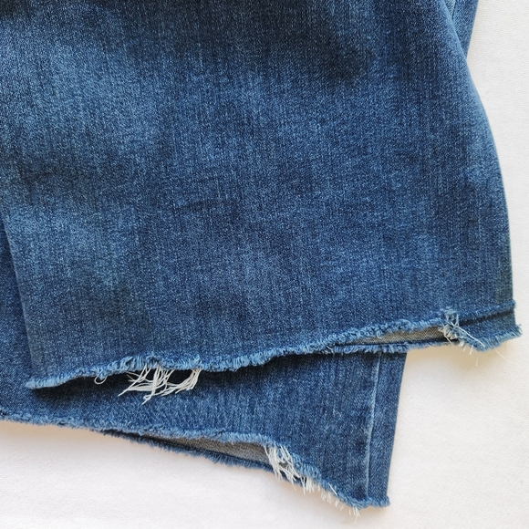 Lane Bryant Jeans Mid Rise Bootcut Blue Flex Magic Waistband Frayed Casual 18 - Picture 6 of 13